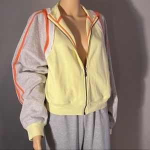 FREE PEOPLE JACKET YELLOW NWT